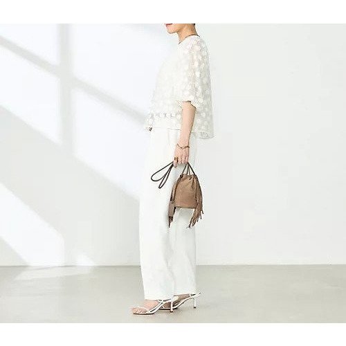 【ノーリーズ/NOLLEY'S】のKIRYU花柄ジャガードバルーン袖ブラウス 人気、トレンドファッション・服の通販 founy(ファニー) 　ファッション　Fashion　レディースファッション　WOMEN　トップス・カットソー　Tops/Tshirt　シャツ/ブラウス　Shirts/Blouses　花柄・フラワープリント・モチーフ　Flower Patterns　2025年　2025　2025春夏・S/S　Ss,Spring/Summer,2025　カットジャガード　Cut Jacquard　ショート　Short　ボトム　Bottom　人気　Popularity　定番　Standard　other-3|ID: prp329100004393787 ipo3291000000031711936