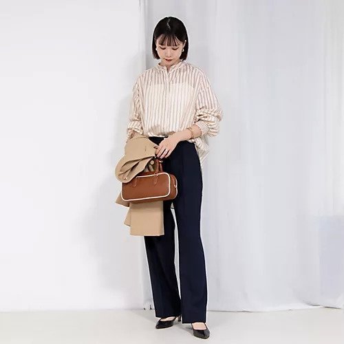 【ノーリーズ/NOLLEY'S】のシアーマルチストライプシャツ 人気、トレンドファッション・服の通販 founy(ファニー) 　ファッション　Fashion　レディースファッション　WOMEN　トップス・カットソー　Tops/Tshirt　シャツ/ブラウス　Shirts/Blouses　2025年　2025　2025春夏・S/S　Ss,Spring/Summer,2025　シアー　Sheer　シャーリング　Shirring　ストライプ　Stripe　羽織　Haori　other-2|ID: prp329100004393794 ipo3291000000031712223