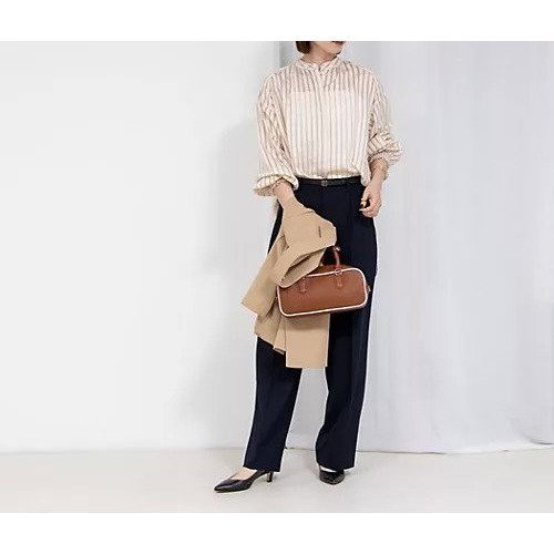 【ノーリーズ/NOLLEY'S】のシアーマルチストライプシャツ 人気、トレンドファッション・服の通販 founy(ファニー) 　ファッション　Fashion　レディースファッション　WOMEN　トップス・カットソー　Tops/Tshirt　シャツ/ブラウス　Shirts/Blouses　2025年　2025　2025春夏・S/S　Ss,Spring/Summer,2025　シアー　Sheer　シャーリング　Shirring　ストライプ　Stripe　羽織　Haori　other-3|ID: prp329100004393794 ipo3291000000031712225