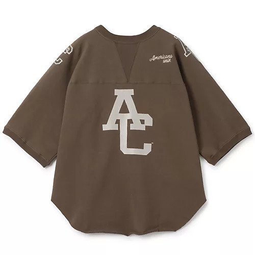 【アメリカーナ/Americana】のフットボール SWEAT SHIRTS 人気、トレンドファッション・服の通販 founy(ファニー) 　ファッション　Fashion　レディースファッション　WOMEN　トップス・カットソー　Tops/Tshirt　シャツ/ブラウス　Shirts/Blouses　パーカ　Sweats　ロング / Tシャツ　T-Shirts　スウェット　Sweat　ダウン　Down　パターン　Pattern　洗える　Washable　other-2|ID: prp329100004393811 ipo3291000000031263190