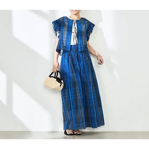 【ノーリーズ/NOLLEY'S】の《セットアップ対応》KIRYUチェック柄カットジャガードスカート 人気、トレンドファッション・服の通販 founy(ファニー) 　ファッション　Fashion　レディースファッション　WOMEN　セットアップ　Setup　スカート　Skirt　2025年　2025　2025春夏・S/S　Ss,Spring/Summer,2025　カットジャガード　Cut Jacquard　シンプル　Simple　セットアップ　Set Up　チェック　Check　人気　Popularity　定番　Standard　other-3|ID: prp329100004393818 ipo3291000000031961794