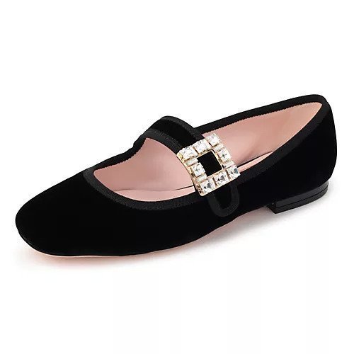 【ロジェ ヴィヴィエ/Roger Vivier】の【SPURSHOP別注】バレリーナシューズ インテリア・キッズ・メンズ・レディースファッション・服の通販 founy(ファニー) 　ファッション　Fashion　レディースファッション　Fashion for Women　イタリア　Italy　コレクション　Collection, Seasonal Line　シューズ　Shoes, Footwear　人気　Popular, Best Seller　フラット　Flat, Flat Shoes　フランス　France, French　ベルベット　Velvet, Velvety　別注　Limited Edition, Custom Order　ロマンティック　Romantic, Feminine Style　2025年　2025　2025春夏・S/S　Spring/Summer 2025 SS25　BLACK|ID: prp329100004393895 ipo3291000000032525893