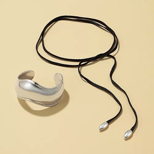 【ジャミレイ/JAMIRAY】のNUTS SILK CORD NK 人気、トレンドファッション・服の通販 founy(ファニー) ファッション Fashion レディースファッション Fashion for Women シルク Silk, 100% Silk ネックレス Necklace, Pendant Necklace メタル Metal, Metal Parts エレガント 上品 Elegant other-3|ID: prp329100004393916 ipo3291000000034922312