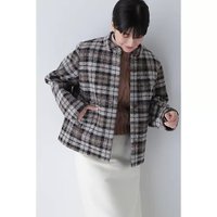 【ヒューマンウーマン/HUMAN WOMAN】のスライバーボンディングショートブルゾン 人気、トレンドファッション・服の通販 founy(ファニー) ファッション Fashion レディースファッション WOMEN アウター Coat Outerwear ブルゾン Blouson/Jackets おすすめ Recommend ウォーム Worm ショート Short シンプル Simple ジャージー Jersey スタンダード Standard スタンド Stand チェック Check バランス Balance ブルゾン Blouson ボトム Bottom ボンディング Bonding |ID:prp329100004393944