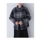 【ヒューマンウーマン/HUMAN WOMAN】のスライバーボンディングショートブルゾン 人気、トレンドファッション・服の通販 founy(ファニー) ファッション Fashion レディースファッション Fashion for Women アウター Coat / Outerwear Collection ブルゾンジャケット・スポーティアウター Blouson Jackets おすすめ Recommended / Our Picks ウォーム Warm Fabric ショート Short, Short Length シンプル Simple, Minimal スタンダード Standard, Basic スタンド Stand Collar, Upright Stand チェック Check, Plaid, Tartan バランス Balance, Style Balance ブルゾン Blouson, Bomber Jacket ボトム Bottoms, Lower Wear ボンディング Bonding, Bonded Fabric thumbnail ネイビーチェック|ID: prp329100004393944 ipo3291000000034921420