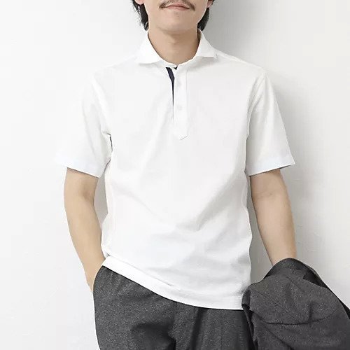 【ノーリーズ グッドマン/NOLLEY'S goodman / MEN】の《ビジカジ対応》サッカーニットテープポロ 25SS インテリア・キッズ・メンズ・レディースファッション・服の通販 founy(ファニー) 　ファッション　Fashion　メンズファッション　Fashion for Men　2025年　2025　2025春夏・S/S　Spring/Summer 2025 SS25　おすすめ　Recommended / Our Picks　インナー　Innerwear　サッカー　Seersucker, Summer Fabric　シンプル　Simple, Minimal　ジャケット　Jacket, Outerwear　スラックス　Slacks, Dress Pants　ビジネス 仕事 通勤　Business / Work / Commuting　ポロシャツ　Polo Shirt, Collared Tee　ホワイト|ID: prp329100004393966 ipo3291000000032273618
