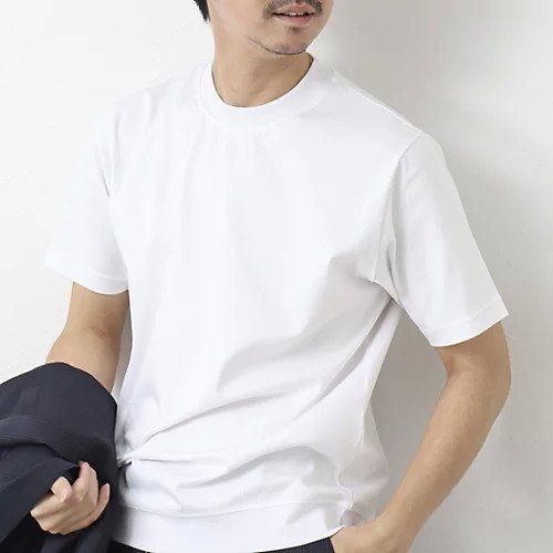 【ノーリーズ グッドマン/NOLLEY'S goodman / MEN】の《ビジカジ対応》シルケットスムースドレスTシャツ 25SS インテリア・キッズ・メンズ・レディースファッション・服の通販 founy(ファニー) 　ファッション　Fashion　メンズファッション　MEN　インナー　Inner　春　Spring　カーディガン　Cardigan　クール　Cool　シルケット　Mercerization　ジャケット　Jacket　バランス　Balance　無地　Plain Color　S/S・春夏　Ss・Spring/Summer　夏　Summer　エレガント 上品　Elegant　ビジネス 仕事 通勤　Business　2025年　2025　2025春夏・S/S　Ss,Spring/Summer,2025　ホワイト|ID: prp329100004393984 ipo3291000000031718787
