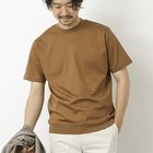 【ノーリーズ グッドマン/NOLLEY'S goodman / MEN】の《ビジカジ対応》シルケットスムースドレスTシャツ 25SS キャメル|ID: prp329100004393984 ipo3291000000032363768