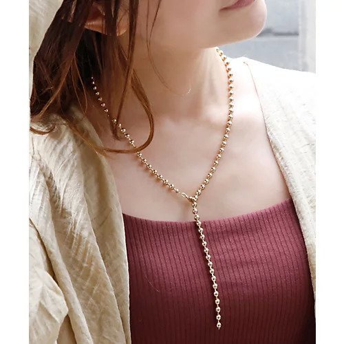 【コレカラ/collecala】のボールチェーンロングネックレス 人気、トレンドファッション・服の通販 founy(ファニー) 　ファッション　Fashion　レディースファッション　WOMEN　ジュエリー　Jewelry　ネックレス　Necklaces　チェーン　Chain　ネックレス　Necklace　ロング　Long　other-3|ID: prp329100004395174 ipo3291000000031263082
