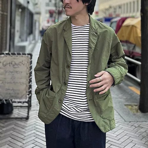 【ノーリーズ グッドマン/NOLLEY'S goodman / MEN】の【D.C.WHITE/ディーシーホワイト】別注 Tailored Coverall 人気、トレンドファッション・服の通販 founy(ファニー) 　ファッション　Fashion　メンズファッション　MEN　コレクション　Collection　シェイプ　Shape　ジャケット　Jacket　スタンド　Stand　テーラード　Tailored　フロント　Front　別注　Special Order　 other-1|ID: prp329100004398125 ipo3291000000031719724