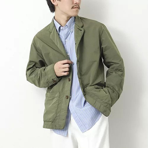 【ノーリーズ グッドマン/NOLLEY'S goodman / MEN】の【D.C.WHITE/ディーシーホワイト】別注 Tailored Coverall 人気、トレンドファッション・服の通販 founy(ファニー) 　ファッション　Fashion　メンズファッション　MEN　コレクション　Collection　シェイプ　Shape　ジャケット　Jacket　スタンド　Stand　テーラード　Tailored　フロント　Front　別注　Special Order　other-2|ID: prp329100004398125 ipo3291000000031719731