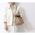 【ノーリーズ/NOLLEY'S】の【WEB STAFF恵 別注アイテム】ワンハンドルバンブーヒネリバッグ キャメル|ID: prp329100004403662 ipo3291000000031713328