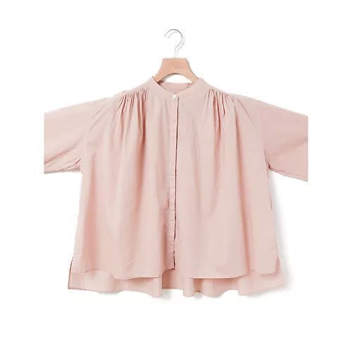 【ミディウミ/MidiUmi】のギャザーワイドシャツ 人気、トレンドファッション・服の通販 founy(ファニー) 　ファッション　Fashion　レディースファッション　WOMEN　トップス・カットソー　Tops/Tshirt　シャツ/ブラウス　Shirts/Blouses　ギャザー　Gather　ショート　Short　シンプル　Simple　スリット　Slit　フロント　Front　ワイド　Wide　人気　Popularity　春　Spring　other-2|ID: prp329100004406244 ipo3291000000031262917