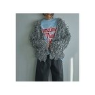 【マージュール/marjour】のMIX LOOP KNIT CARDIGAN GRAY|ID:prp329100004406249