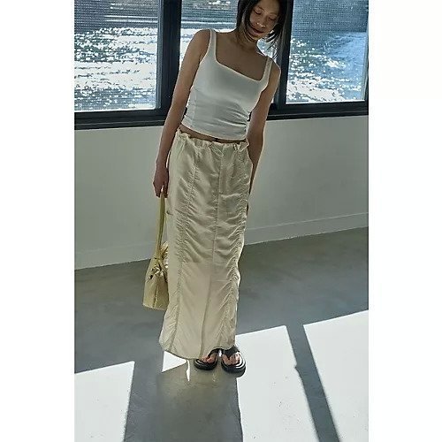 【マージュール/marjour】のGATHER NYLON SKIRT インテリア・キッズ・メンズ・レディースファッション・服の通販 founy(ファニー) https://founy.com/ ファッション Fashion レディースファッション Fashion for Women スカート Skirts ギャザー Gathered, Ruffled スウェット / スエット Sweatshirt, Sweatwear ストレッチ Stretch, Stretchy Fabric スポーティ Sporty, Casual Athletic バランス Balance, Style Balance 冬 Winter / This Winter 夏 Summer 春 Spring S/S・春夏 SS, Spring/Summer, Warm Season |ID: prp329100004406254 ipo3291000000030777978