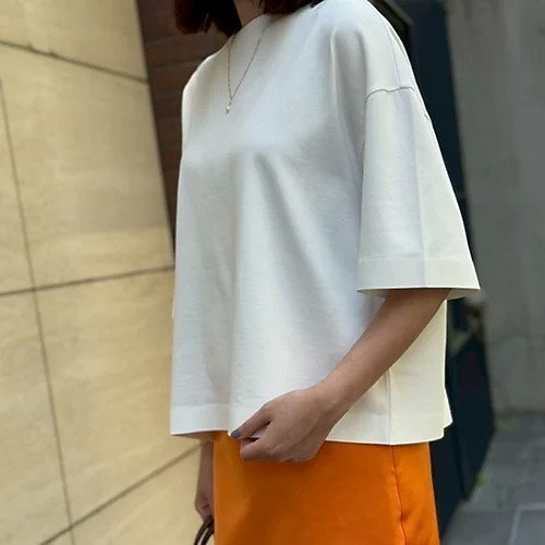 【ウィークエンド マックスマーラ/WEEKEND MAX MARA】のオーガニックコットンTシャツ 人気、トレンドファッション・服の通販 founy(ファニー) 　ファッション　Fashion　レディースファッション　Fashion for Women　トップス・カットソー　Cut & Sew Tops　シャツ・ブラウス・オフィスカジュアル　Elegant Blouses & Button-Ups　ロングTシャツ・Tシャツ　Longline T-Shirts & Tees　ショート　Short, Short Length　リブニット　Rib Knit, Ribbed Knit　洗える　Machine Washable　other-2|ID: prp329100004408659 ipo3291000000035314979