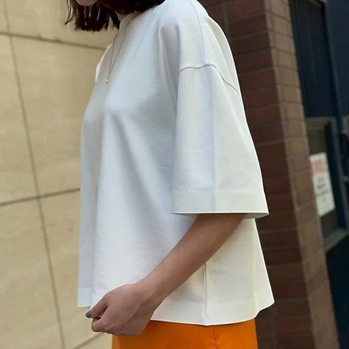【ウィークエンド マックスマーラ/WEEKEND MAX MARA】のオーガニックコットンTシャツ 人気、トレンドファッション・服の通販 founy(ファニー) 　ファッション　Fashion　レディースファッション　Fashion for Women　トップス・カットソー　Cut & Sew Tops　シャツ・ブラウス・オフィスカジュアル　Elegant Blouses & Button-Ups　ロングTシャツ・Tシャツ　Longline T-Shirts & Tees　ショート　Short, Short Length　リブニット　Rib Knit, Ribbed Knit　洗える　Machine Washable　other-3|ID: prp329100004408659 ipo3291000000035314981