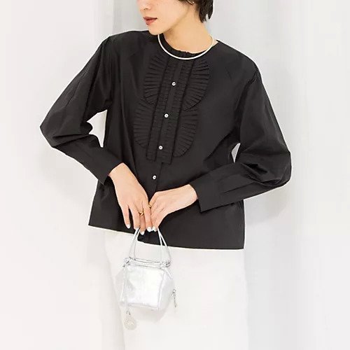 【ノーリーズ/NOLLEY'S】の【MARILYN MOON/マリリーンムーン】ドラマティックタックモチーフコクーンブラウス インテリア・キッズ・メンズ・レディースファッション・服の通販 founy(ファニー) https://founy.com/ ファッション Fashion レディースファッション WOMEN トップス・カットソー Tops/Tshirt シャツ/ブラウス Shirts/Blouses 2025年 2025 2025春夏・S/S Ss,Spring/Summer,2025 エレガント 上品 Elegant チュール Tulle バランス Balance フリル Frills プリーツ Pleats ボトム Bottom モダン Modern モチーフ Motif |ID: prp329100004408680 ipo3291000000031712257