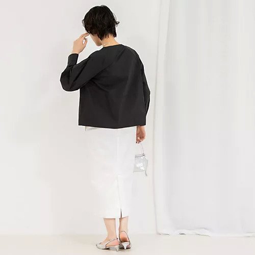 【ノーリーズ/NOLLEY'S】の【MARILYN MOON/マリリーンムーン】ドラマティックタックモチーフコクーンブラウス 人気、トレンドファッション・服の通販 founy(ファニー) 　ファッション　Fashion　レディースファッション　WOMEN　トップス・カットソー　Tops/Tshirt　シャツ/ブラウス　Shirts/Blouses　2025年　2025　2025春夏・S/S　Ss,Spring/Summer,2025　エレガント 上品　Elegant　チュール　Tulle　バランス　Balance　フリル　Frills　プリーツ　Pleats　ボトム　Bottom　モダン　Modern　モチーフ　Motif　other-3|ID: prp329100004408680 ipo3291000000031712265