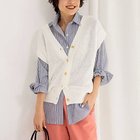 【ノーリーズ/NOLLEY'S】の《手洗い可能》ペーパーヤーン2WAYベスト 人気、トレンドファッション・服の通販 founy(ファニー) ファッション Fashion レディースファッション WOMEN アウター Coat Outerwear トップス・カットソー Tops/Tshirt ベスト/ジレ Gilets/Vests 2025年 2025 2025春夏・S/S Ss,Spring/Summer,2025 おすすめ Recommend タンク Tank ベスト Vest リラックス Relax 吸水 Water Absorption 畦 Ridge 羽織 Haori thumbnail オフホワイト|ID: prp329100004408691 ipo3291000000030791173