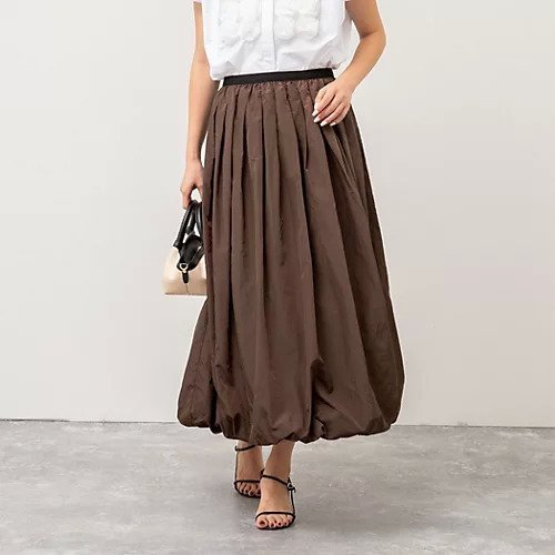 【ノーリーズ/NOLLEY'S】のバルーンスカート インテリア・キッズ・メンズ・レディースファッション・服の通販 founy(ファニー) 　ファッション　Fashion　レディースファッション　WOMEN　スカート　Skirt　2025年　2025　2025春夏・S/S　Ss,Spring/Summer,2025　おすすめ　Recommend　スニーカー　Sneakers　バランス　Balance　バルーン　Balloon　エレガント 上品　Elegant　ブラウン|ID: prp329100004408700 ipo3291000000031712863