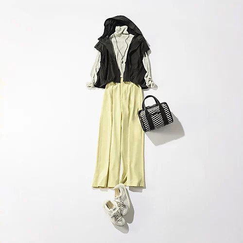 【イーバイエクラ/E by eclat】のサイドベルトつきタックワイドパンツ 人気、トレンドファッション・服の通販 founy(ファニー) ファッション Fashion レディースファッション Fashion for Women パンツ Pants & Trousers ベルト&ウエストマーク Belts & Waist Accessories センター Center, Center Line フィット Fit, Slim Fit フロント Front, Front Design ワイド Wide, Wide Fit other-3|ID: prp329100004408701 ipo3291000000034618124