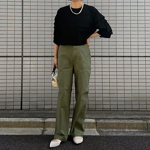 【ジェービーアタイア/J.B. ATTIRE】のロサンゼルスベイカーパンツ 人気、トレンドファッション・服の通販 founy(ファニー) 　ファッション　Fashion　レディースファッション　Fashion for Women　パンツ　Pants & Trousers　パターン　Pattern, Design Print　フロント　Front, Front Design　ポケット　Pocket, Pocket Detail　ロング　Long, Long-Length　ヴィンテージ　Vintage Style　洗える　Machine Washable　other-2|ID: prp329100004408704 ipo3291000000034157511