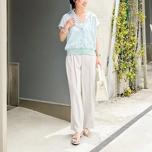 【ノーリーズ/NOLLEY'S】の《セットアップ対応》ウォッシャブルツイルイージーパンツ 人気、トレンドファッション・服の通販 founy(ファニー) 　ファッション　Fashion　レディースファッション　Fashion for Women　セットアップ　Matching Sets　レディースパンツ・ボトムス　Pants & Trousers / Bottoms　春　Spring　ジャケット　Jacket, Outerwear　ストレッチ　Stretch, Stretchy Fabric　セットアップ　Set-Up, Coordinated Outfit　人気　Popular, Best Seller　フレンチ　French, French Style　半袖　Short Sleeve, Half Sleeve　ループ　Loop, Loop Knit　S/S・春夏　SS, Spring/Summer, Warm Season　夏　Summer　ビジネス 仕事 通勤　Business / Work / Commuting　2025年　2025　2025春夏・S/S　Spring/Summer 2025 SS25　other-2|ID: prp329100004408705 ipo3291000000034167348
