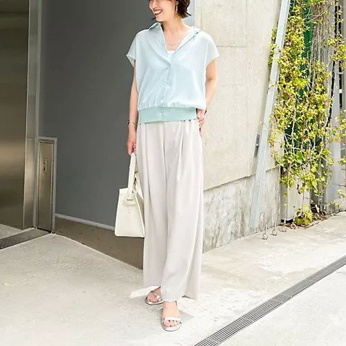 【ノーリーズ/NOLLEY'S】の《セットアップ対応》ウォッシャブルツイルイージーパンツ 人気、トレンドファッション・服の通販 founy(ファニー) 　ファッション　Fashion　レディースファッション　Fashion for Women　セットアップ　Matching Sets　レディースパンツ・ボトムス　Pants & Trousers / Bottoms　春　Spring　ジャケット　Jacket, Outerwear　ストレッチ　Stretch, Stretchy Fabric　セットアップ　Set-Up, Coordinated Outfit　人気　Popular, Best Seller　フレンチ　French, French Style　半袖　Short Sleeve, Half Sleeve　ループ　Loop, Loop Knit　S/S・春夏　SS, Spring/Summer, Warm Season　夏　Summer　ビジネス 仕事 通勤　Business / Work / Commuting　2025年　2025　2025春夏・S/S　Spring/Summer 2025 SS25　other-3|ID: prp329100004408705 ipo3291000000034167350