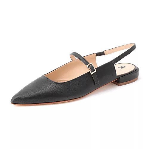 【ファビオ ルスコーニ/FABIO RUSCONI】のメリージェーンスリングバック インテリア・キッズ・メンズ・レディースファッション・服の通販 founy(ファニー) 　ファッション　Fashion　レディースファッション　Fashion for Women　バッグ　Bags　フラット　Flat, Flat Shoes　モダン　Modern, Contemporary　ラップ　Wrap, Wrap Design　定番　Standard, Basic Item　ブラック|ID: prp329100004408720 ipo3291000000034942334