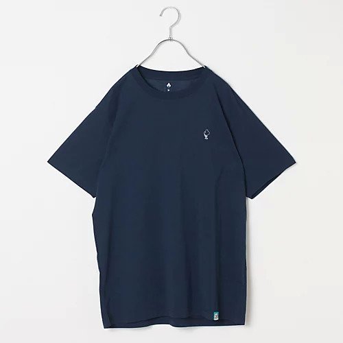 【モンベル/mont-bell】の【LEE別注】【ヨシタケシンスケさんコラボ】【洗える】【吸水速乾】【UVカット】【消臭】「いろんなおしごとおうえんT」大人用 インテリア・キッズ・メンズ・レディースファッション・服の通販 founy(ファニー) 　ファッション　Fashion　レディースファッション　WOMEN　コラボ　Collaboration　シンプル　Simple　プリント　Print　別注　Special Order　吸水　Water Absorption　洗える　Washable　ネイビー|ID: prp329100004411069 ipo3291000000030803035