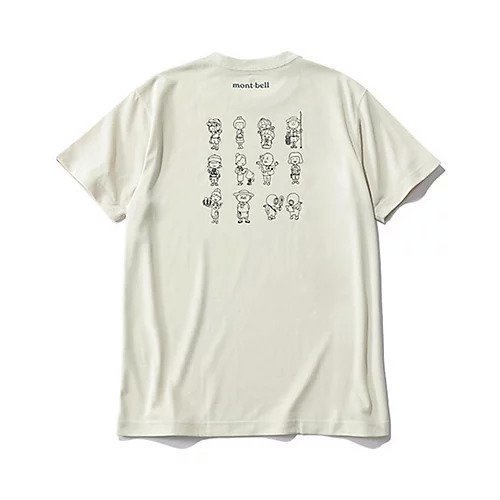 【モンベル/mont-bell】の【LEE別注】【ヨシタケシンスケさんコラボ】【洗える】【吸水速乾】【UVカット】【消臭】「いろんなおしごとおうえんT」大人用 人気、トレンドファッション・服の通販 founy(ファニー) 　ファッション　Fashion　レディースファッション　Fashion for Women　コラボ　Collaboration, Collab　シンプル　Simple, Minimal　プリント　Print, Printed Pattern　別注　Limited Edition, Custom Order　吸水　Absorbent, Quick-Dry　洗える　Machine Washable　other-2|ID: prp329100004411069 ipo3291000000036034034