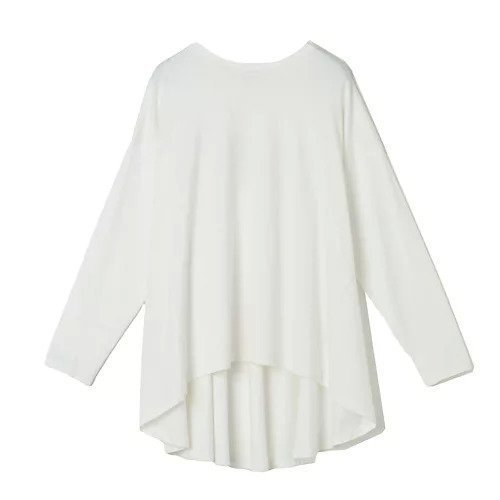 【ル フィル/LE PHIL】のコットンジャージーカットソー 人気、トレンドファッション・服の通販 founy(ファニー) 　ファッション　Fashion　レディースファッション　Fashion for Women　トップス・カットソー　Cut & Sew Tops　カットソー・ベーシックTシャツ　Cut-and-Sewn Tops / Stretch Tees & Basics　ショルダー　Shoulder, Shoulder Strap　ドロップ　Drop Shoulder, Dropped Style　バランス　Balance, Style Balance　フレア　Flare, Flared　洗える　Machine Washable　 other-1|ID: prp329100004411072 ipo3291000000035576606