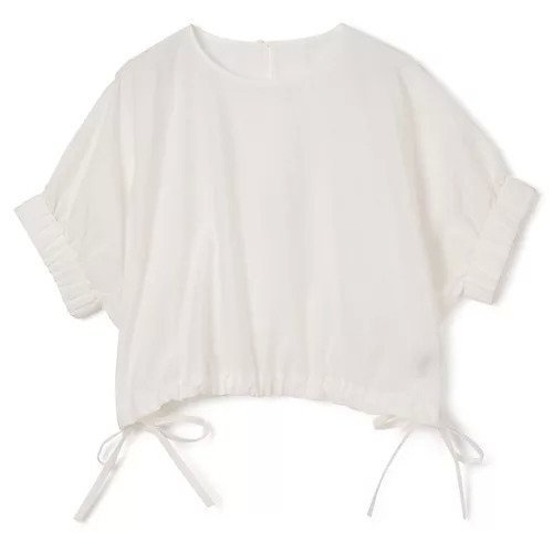 【ニコルソンアンド ニコルソン/nicholson&nicholson】のコットンシルクギャザーブラウス インテリア・キッズ・メンズ・レディースファッション・服の通販 founy(ファニー) ファッション Fashion レディースファッション Fashion for Women トップス・カットソー Cut & Sew Tops シャツ・ブラウス・オフィスカジュアル Elegant Blouses & Button-Ups イエロー Yellow カフス Cuff Design ギャザー Gathered, Ruffled 洗える Machine Washable ホワイト|ID: prp329100004411075 ipo3291000000034953408