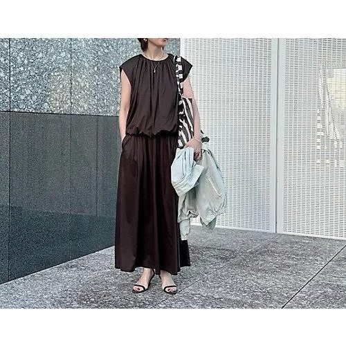 【エムセブンデイズ/M7days】の【徳原文子さんコラボ】ギャザーフレンチスリーブトップス 人気、トレンドファッション・服の通販 founy(ファニー) 　ファッション　Fashion　レディースファッション　Ladies' Fashion Online　トップス・カットソー　Tops/Tshirt　インナー　Inner　洗える　Washable　キャミソール　Camisole　コラボ　Collaboration　セットアップ　Set Up　フォルム　Form　other-3|ID: prp329100004411077 ipo3291000000032245980