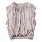 【エムセブンデイズ/M7days】の【コラボ】ギャザーフレンチスリーブトップス ライトベージュ|ID: prp329100004411077 ipo3291000000034766631