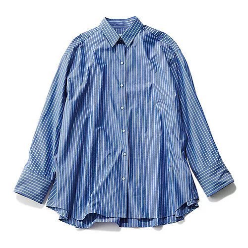【デミルクス ビームス/Demi-Luxe BEAMS】の【Marisol別注】2wayオーバーシャツ インテリア・キッズ・メンズ・レディースファッション・服の通販 founy(ファニー) https://founy.com/ ファッション Fashion レディースファッション WOMEN トップス・カットソー Tops/Tshirt シャツ/ブラウス Shirts/Blouses スタンダード Standard ストライプ Stripe 別注 Special Order 洗える Washable |ID: prp329100004411079 ipo3291000000030803060