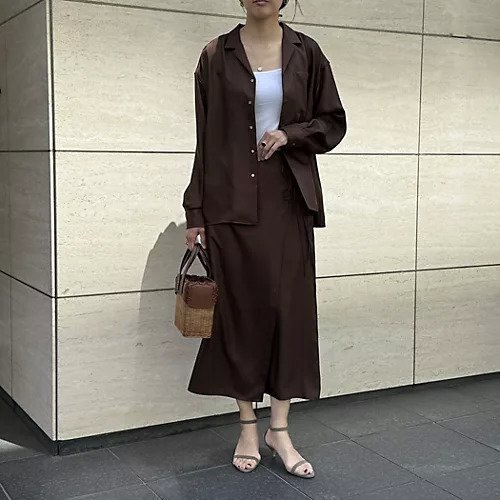 【ミースロエ/MIESROHE】の【Marisol別注】バックスリットシャツ 人気、トレンドファッション・服の通販 founy(ファニー) 　ファッション　Fashion　レディースファッション　Ladies' Fashion Online　トップス・カットソー　Tops/Tshirt　シャツ/ブラウス　Shirts/Blouses　バッグ　Bag　洗える　Washable　シンプル　Simple　スタイリッシュ　Stylish　とろみ　Thickness　フォーマル　Formal　別注　Special Order　ビジネス 仕事 通勤　Business　other-2|ID: prp329100004411080 ipo3291000000032185076