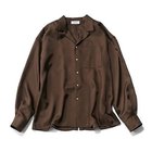 【ミースロエ/MIESROHE】の【Marisol別注】バックスリットシャツ ブラウン|ID: prp329100004411080 ipo3291000000035921933