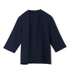 【イーバイエクラ/E by eclat】の【とろみ】揺れ感ドレープブラウス ネイビー|ID: prp329100004411087 ipo3291000000036325848