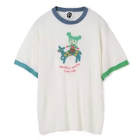 【ヤンヤン/YANYAN】のCAMPUS LINEN OS TEE (SOLID) 人気、トレンドファッション・服の通販 founy(ファニー) ファッション Fashion レディースファッション Ladies' Fashion Online 2025年 2025 2025春夏・S/S Ss,Spring/Summer,2025 キャラクター Character トレンド Trend パステル Pastel 今季 This Season |ID:prp329100004411098