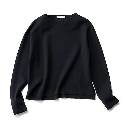 【イーバイエクラ/E by eclat】の極上のシルク混ボートネックニット 人気、トレンドファッション・服の通販 founy(ファニー) 　ファッション　Fashion　レディースファッション　Fashion for Women　トップス・カットソー　Cut & Sew Tops　ニット　Knit Tops & Sweaters　シルク　Silk, 100% Silk　スリット　Slit, Slit Detail　ボトム　Bottoms, Lower Wear　エレガント 上品　Elegant　洗える　Machine Washable　other-3|ID: prp329100004411100 ipo3291000000032208215