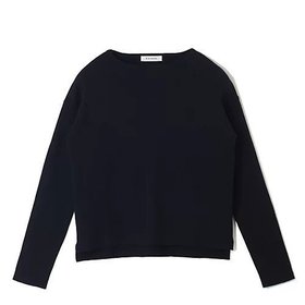 【イーバイエクラ/E by eclat】 極上のシルク混ボートネックニット人気、トレンドファッション・服の通販 founy(ファニー) ファッション Fashion レディースファッション Fashion for Women トップス・カットソー Cut & Sew Tops ニット Knit Tops & Sweaters シルク Silk, 100% Silk スリット Slit, Slit Detail ボトム Bottoms, Lower Wear エレガント 上品 Elegant 洗える Machine Washable |ID:prp329100004411100