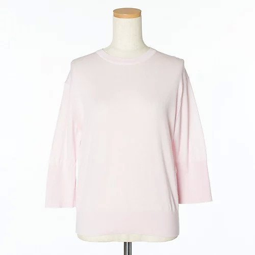 【ジョン スメドレー/JOHN SMEDLEY】のターンナッププルオーバー 人気、トレンドファッション・服の通販 founy(ファニー) ファッション Fashion レディースファッション Fashion for Women トップス・カットソー Cut & Sew Tops カジュアルプルオーバー・ニットトップス Pullovers & Knit Tops / Casual Pullovers なめらか Smooth, Silky Texture 夏 Summer 洗える Machine Washable other-2|ID: prp329100004411102 ipo3291000000034766805