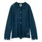 【ヤンヤン/YANYAN】のBORLOR LS SHIRT 人気、トレンドファッション・服の通販 founy(ファニー) ファッション Fashion レディースファッション Ladies' Fashion Online トップス・カットソー Tops/Tshirt シャツ/ブラウス Shirts/Blouses 2025年 2025 2025春夏・S/S Ss,Spring/Summer,2025 カーディガン Cardigan フラワー Flower モチーフ Motif 人気 Popularity thumbnail NAVY|ID: prp329100004411106 ipo3291000000032524825