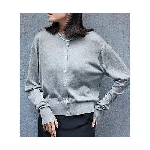 【チノ/CINOH】のシルクニットカーディガン 人気、トレンドファッション・服の通販 founy(ファニー) 　ファッション　Fashion　レディースファッション　WOMEN　トップス・カットソー　Tops/Tshirt　ニット　Knit Tops　カーディガン　Cardigans　カフス　Cuffs　シンプル　Simple　スリット　Slit　夏　Summer　洗える　Washable　other-2|ID: prp329100004411115 ipo3291000000031262482