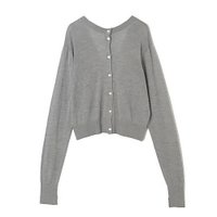 【チノ/CINOH】のシルクニットカーディガン 人気、トレンドファッション・服の通販 founy(ファニー) ファッション Fashion レディースファッション Fashion for Women トップス・カットソー Cut & Sew Tops ニット Knit Tops & Sweaters カーディガン・羽織り Layered Style Cardigans カフス Cuff Design シンプル Simple, Minimal スリット Slit, Slit Detail 夏 Summer 洗える Machine Washable |ID:prp329100004411115