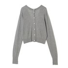 【チノ/CINOH】のシルクニットカーディガン 人気、トレンドファッション・服の通販 founy(ファニー) ファッション Fashion レディースファッション Fashion for Women トップス・カットソー Cut & Sew Tops ニット Knit Tops & Sweaters カーディガン・羽織り Layered Style Cardigans カフス Cuff Design シンプル Simple, Minimal スリット Slit, Slit Detail 夏 Summer 洗える Machine Washable thumbnail グレー|ID: prp329100004411115 ipo3291000000034323566
