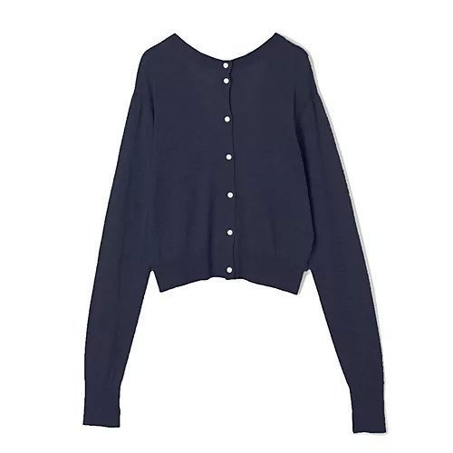 【チノ/CINOH】のシルクニットカーディガン インテリア・キッズ・メンズ・レディースファッション・服の通販 founy(ファニー)  ファッション Fashion レディースファッション Fashion for Women トップス・カットソー Cut & Sew Tops ニット Knit Tops & Sweaters カーディガン・羽織り Layered Style Cardigans カフス Cuff Design シンプル Simple, Minimal スリット Slit, Slit Detail 夏 Summer 洗える Machine Washable ネイビー|ID: prp329100004411115 ipo3291000000034323567