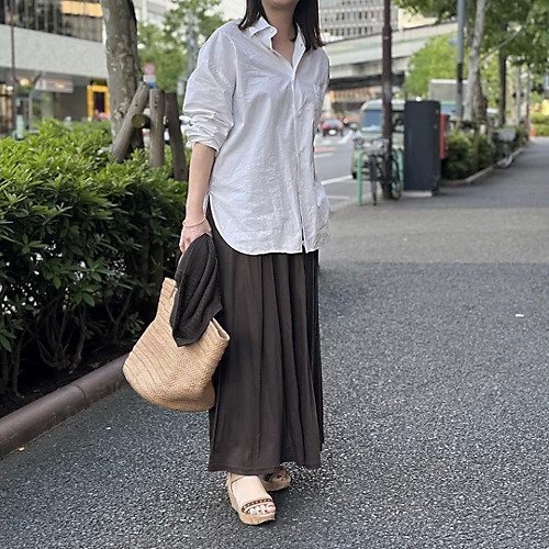 【エムセブンデイズ/M7days】の【コラボ】タックギャザースカート 人気、トレンドファッション・服の通販 founy(ファニー)  ファッション Fashion レディースファッション Fashion for Women スカート Skirts ギャザー Gathered, Ruffled コラボ Collaboration, Collab セットアップ Set-Up, Coordinated Outfit 洗える Machine Washable other-2|ID: prp329100004411119 ipo3291000000034324289